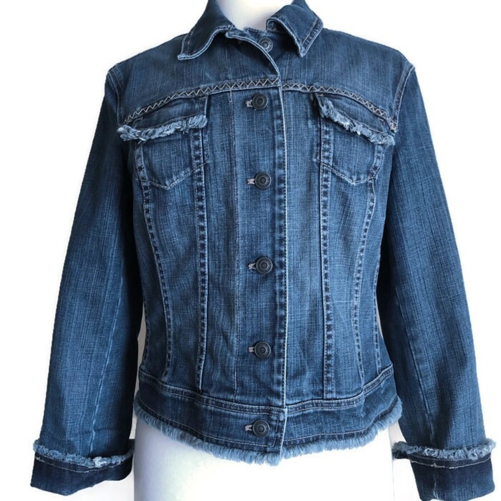 Talbots Jean Jacket